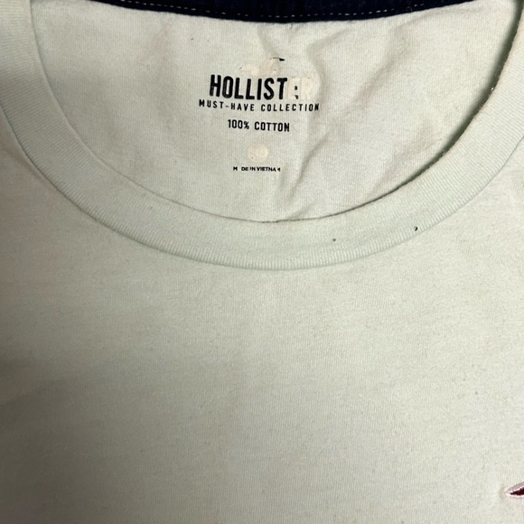Hollister xl green short sleeve t shirt good used condition - Picture 3 of 4